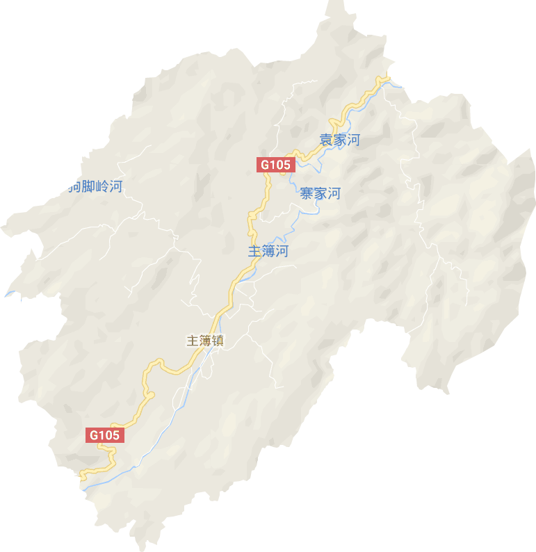 主簿镇电子地图