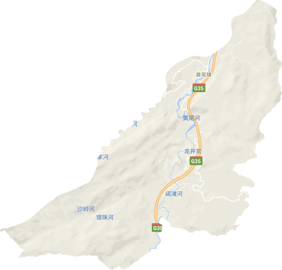 黄尾镇电子地图