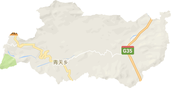 青天乡电子地图