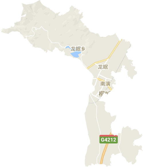 龙眠街道电子地图