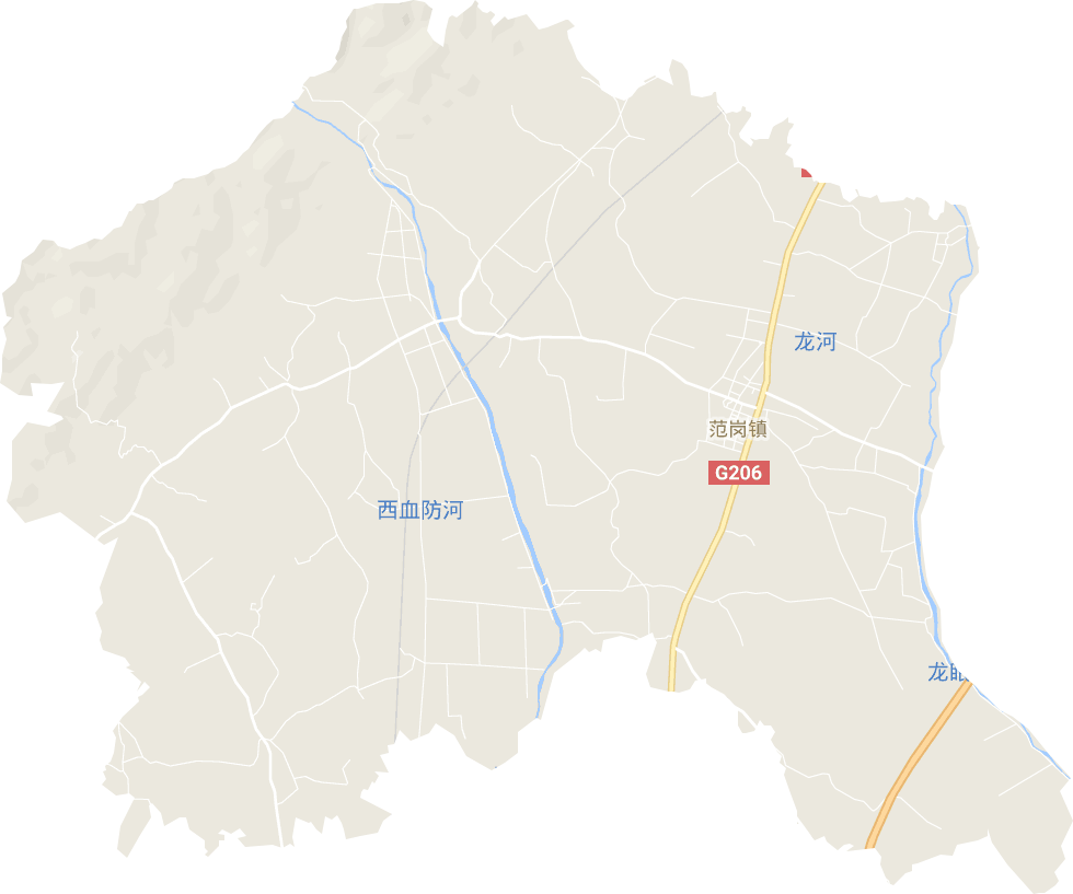 范岗镇电子地图