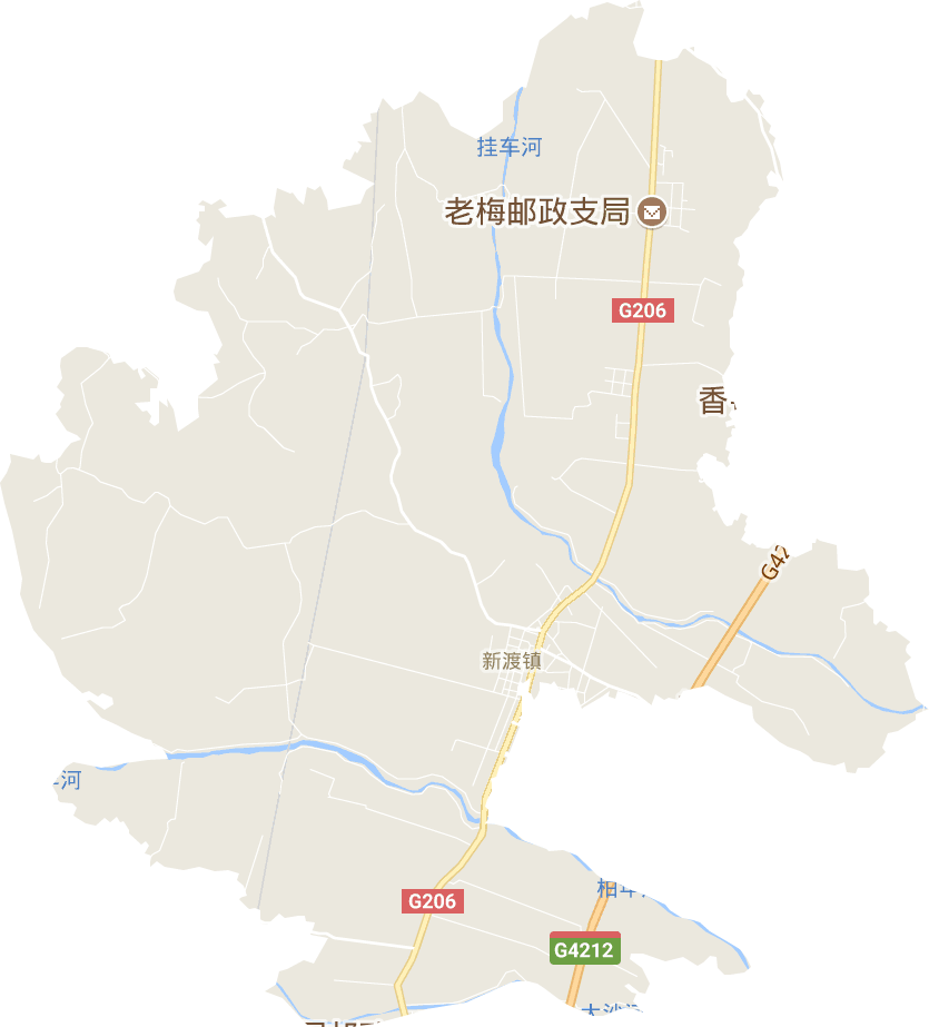 新渡镇电子地图