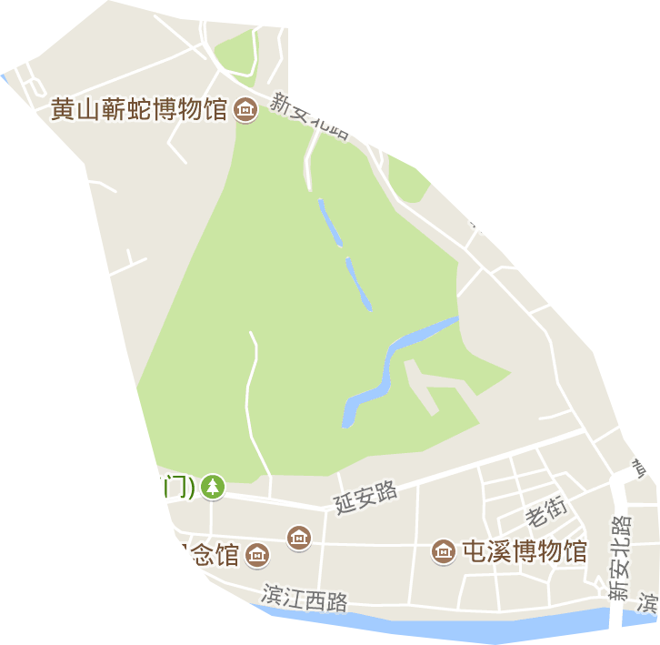 老街街道电子地图