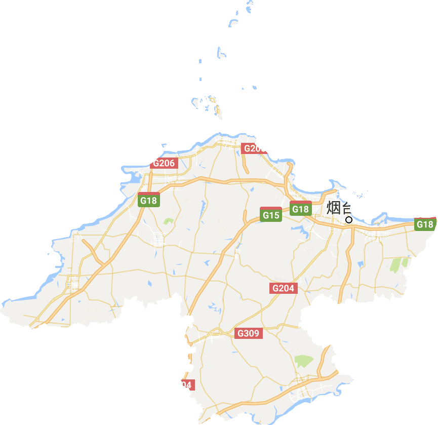 烟台市电子地图