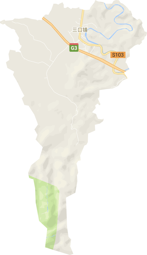 三口镇电子地图