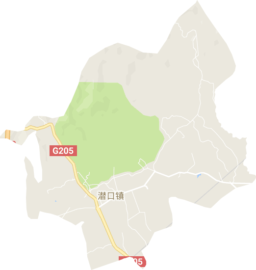 潜口镇电子地图