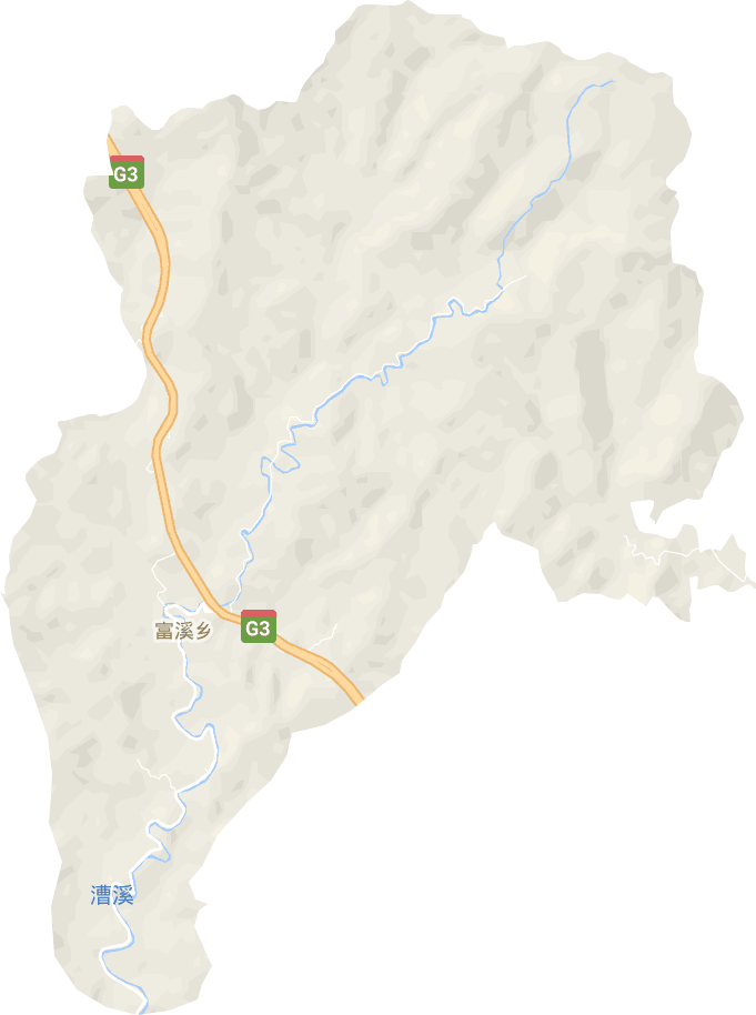 富溪乡电子地图
