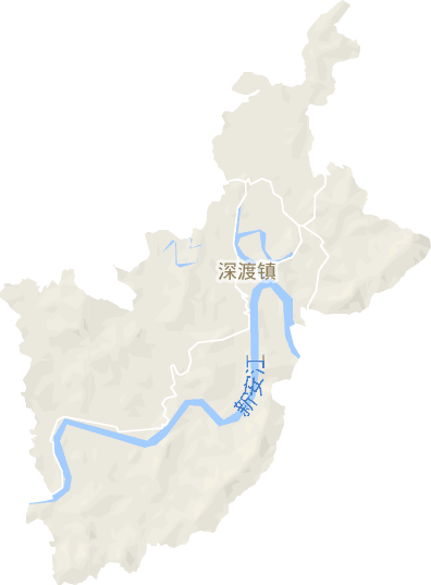 深渡镇电子地图