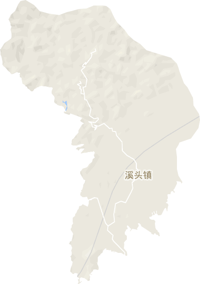 溪头镇电子地图