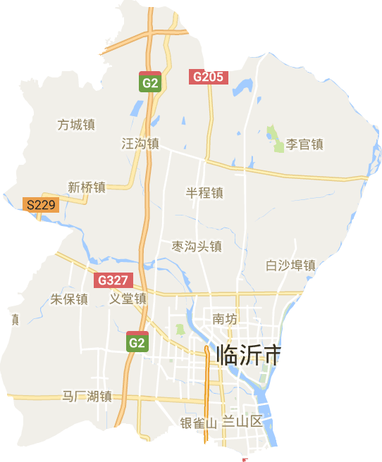 兰山区电子地图