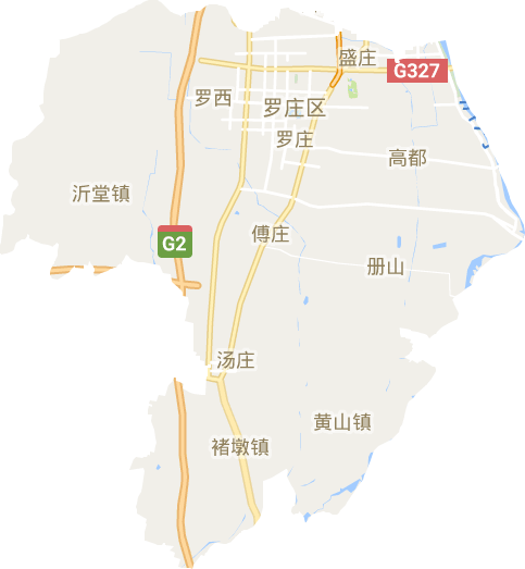 罗庄区电子地图