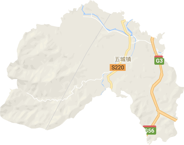 五城镇电子地图
