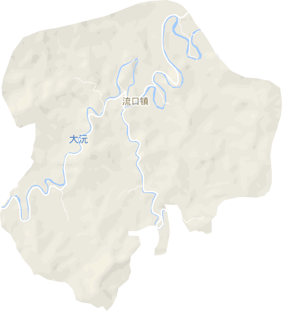 流口镇电子地图