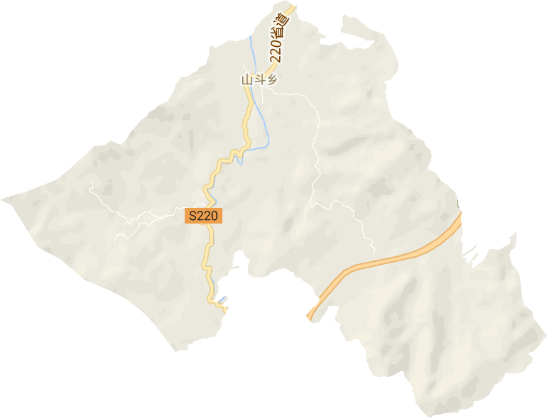 山斗乡电子地图