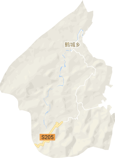 鹤城乡电子地图