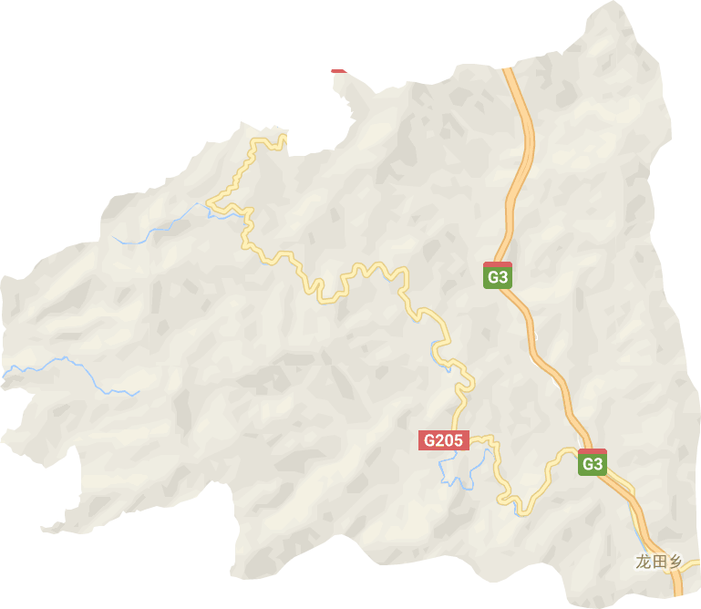 龙田乡电子地图