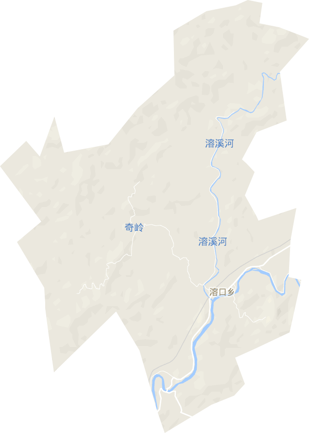 溶口乡电子地图