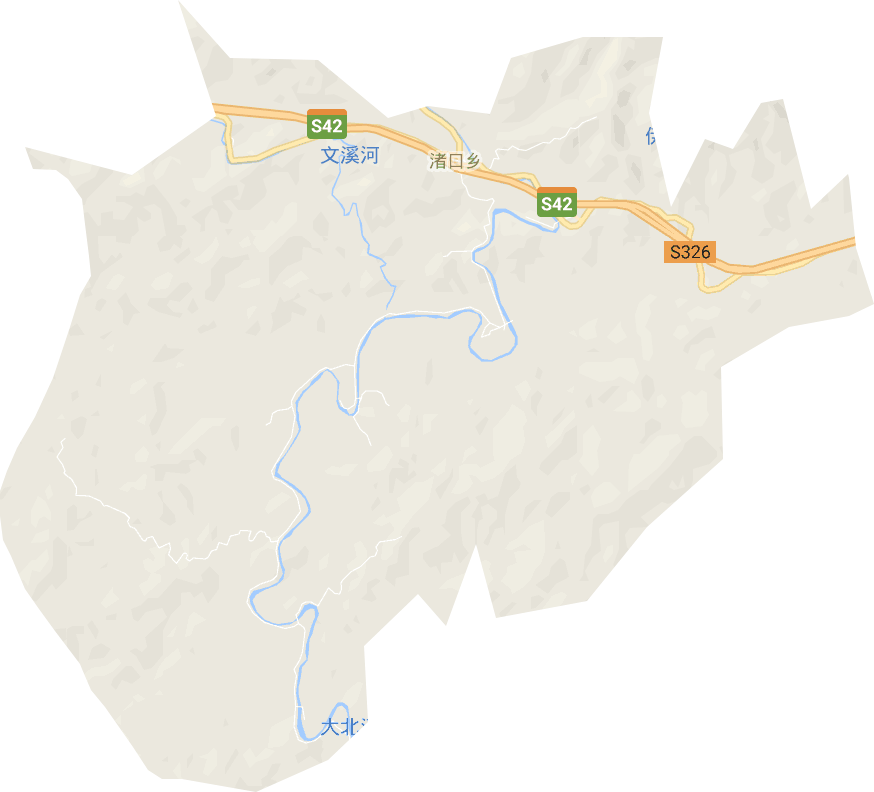 渚口乡电子地图