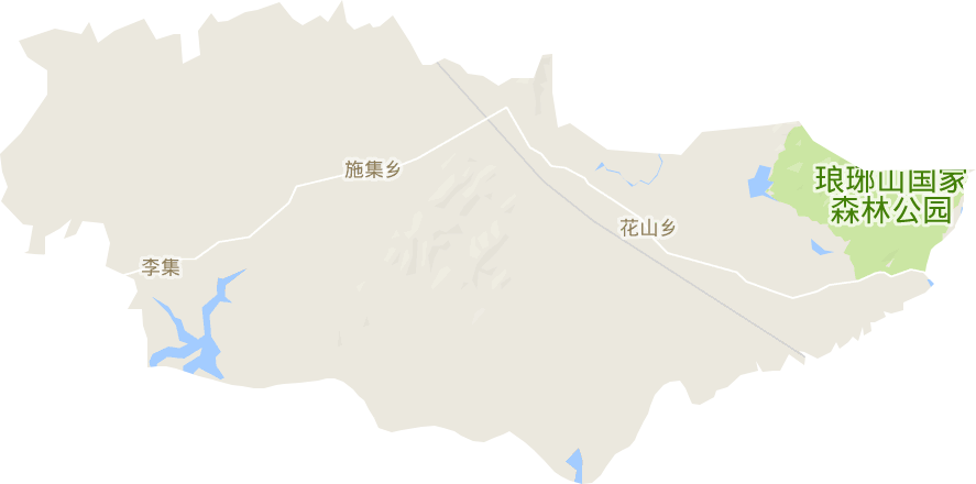 施集镇电子地图