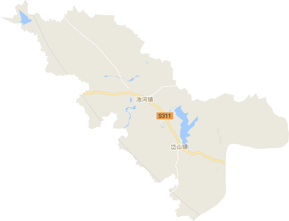 池河镇电子地图