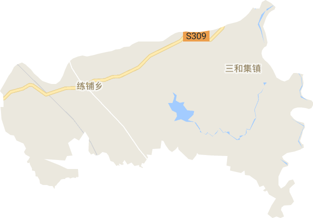 三和集镇电子地图