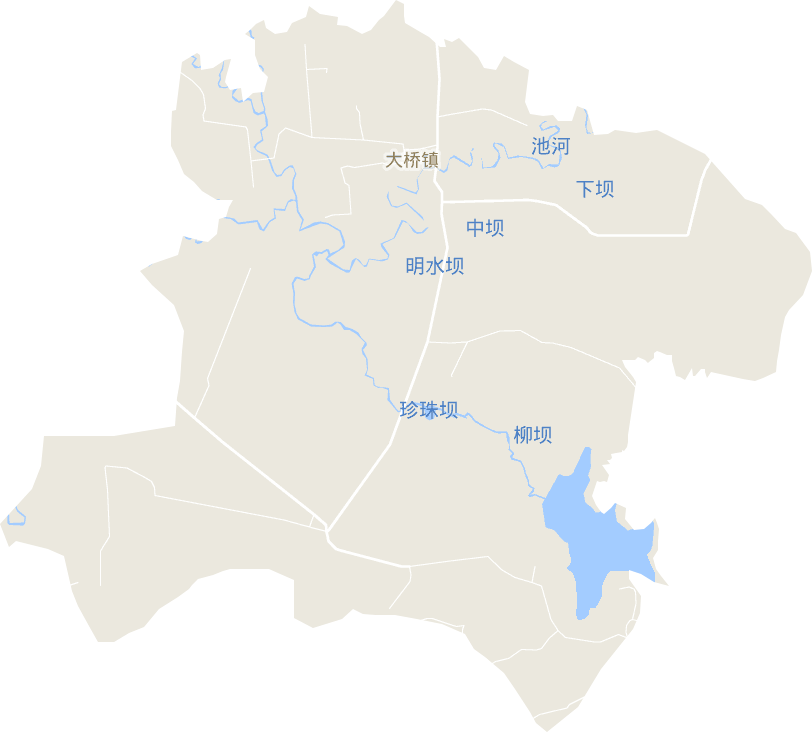 大桥镇电子地图