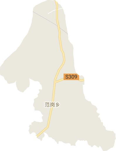 范岗乡电子地图