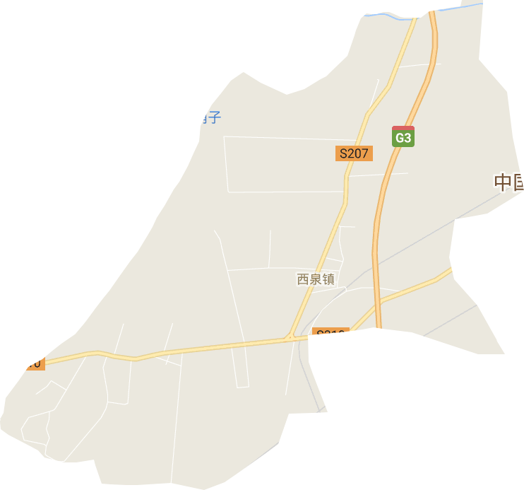 西泉镇电子地图