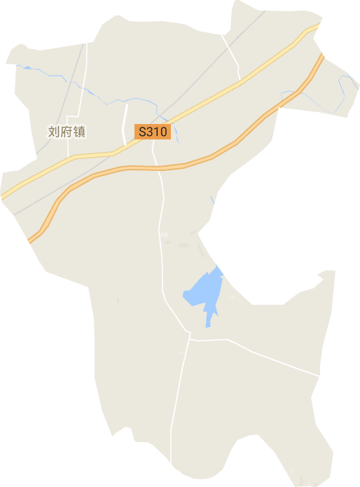 刘府镇电子地图