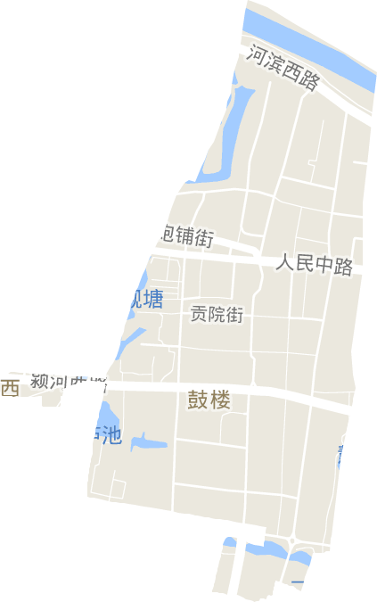 鼓楼街道电子地图