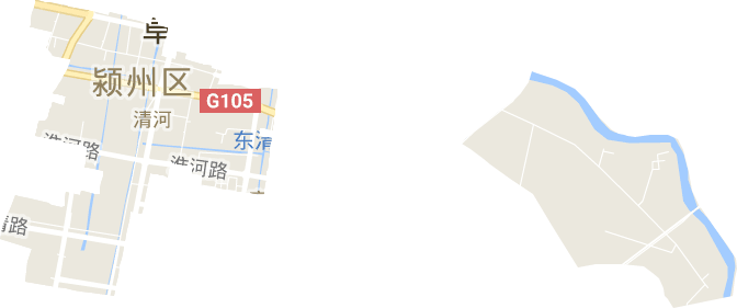 清河街道电子地图