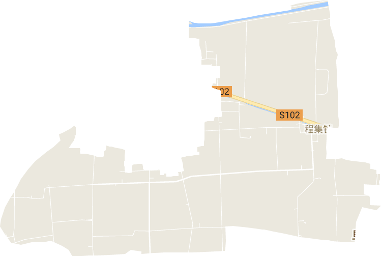 程集镇电子地图