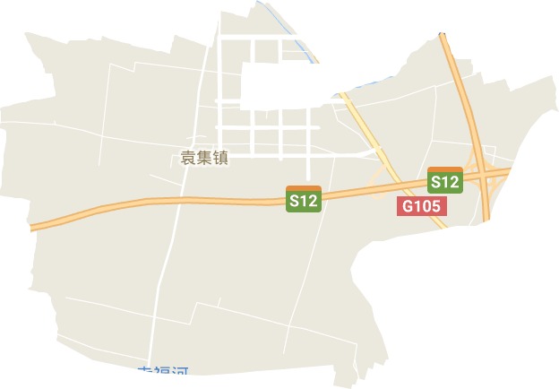 袁集镇电子地图
