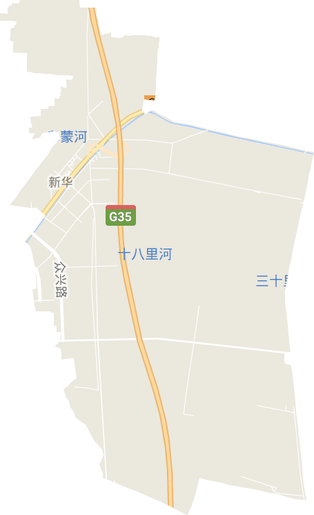 新华街道电子地图
