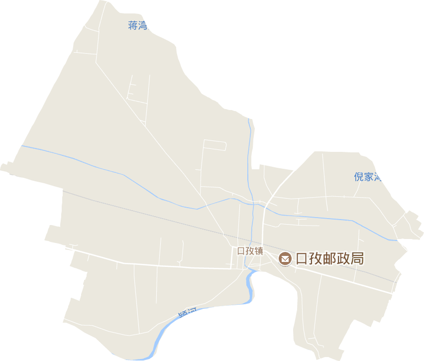 口孜镇电子地图