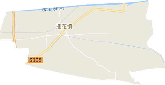 插花镇电子地图