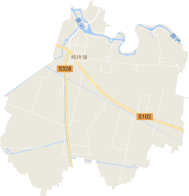 杨桥镇电子地图