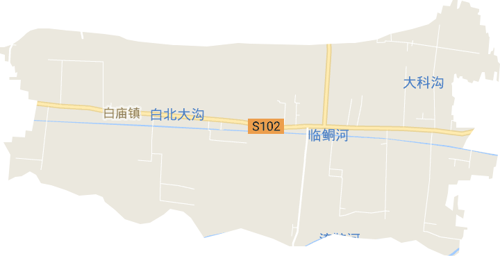 白庙镇电子地图