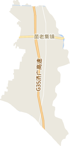 苗老集镇电子地图