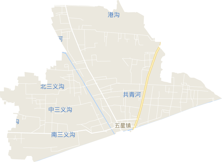 五星镇电子地图