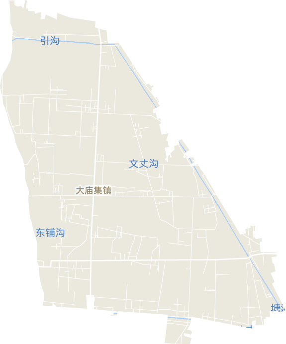 大庙集镇电子地图