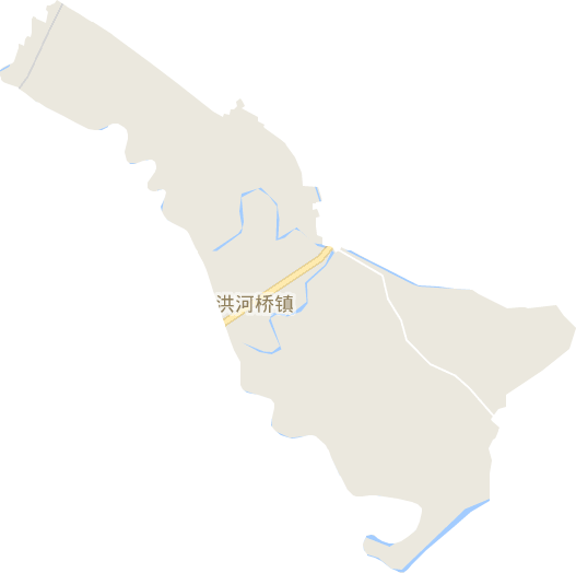 洪河桥镇电子地图