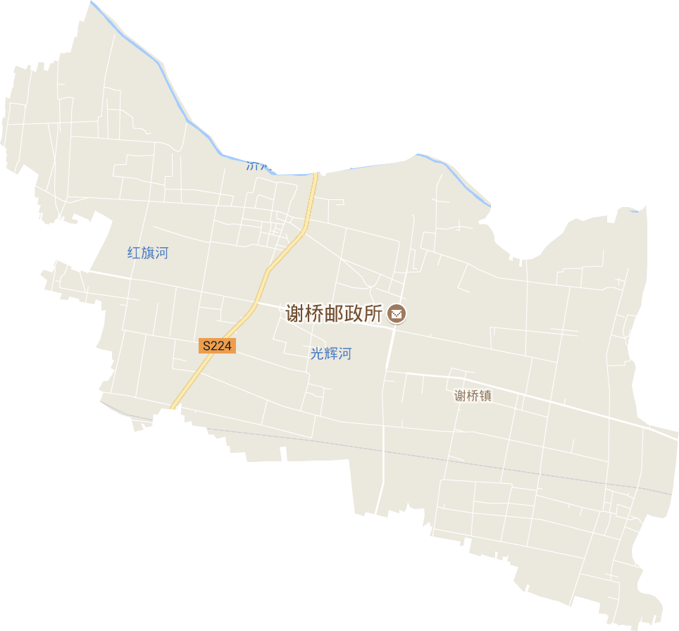 谢桥镇电子地图