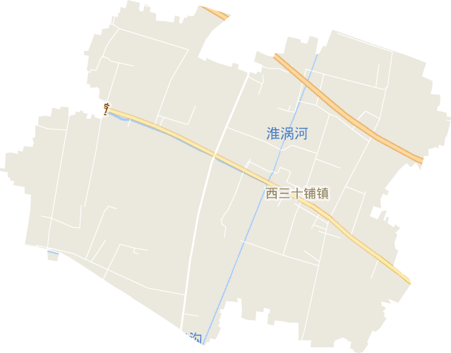 西三十铺镇电子地图