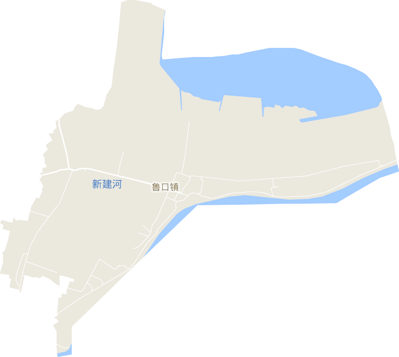 鲁口镇电子地图