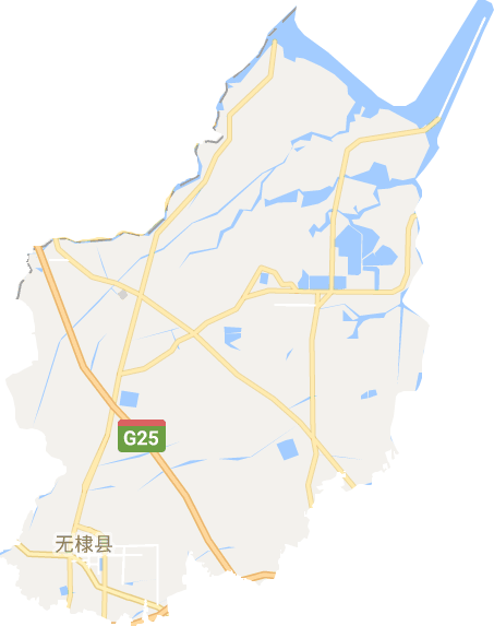 无棣县电子地图