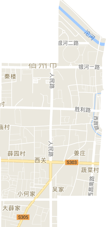西关街道电子地图