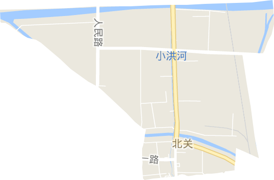 北关街道电子地图