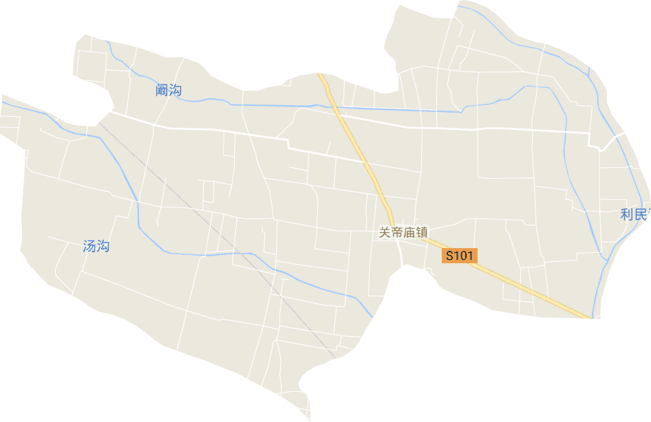关帝庙镇电子地图