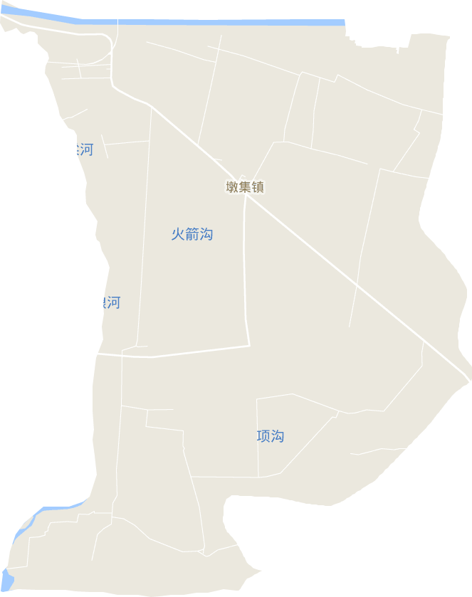 墩集镇电子地图